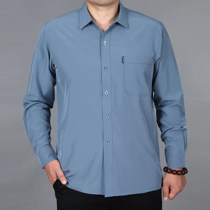Summer Thin Long-sleeved Casual Shirts for Men