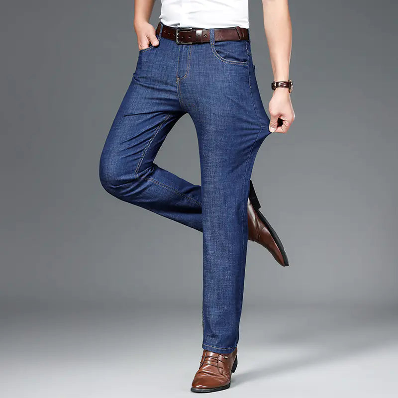 Fashion Casual Straight Leg Pants for Young Men