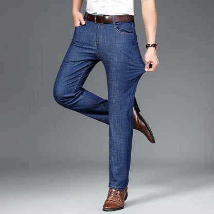 Fashion Casual Straight Leg Pants for Young Men