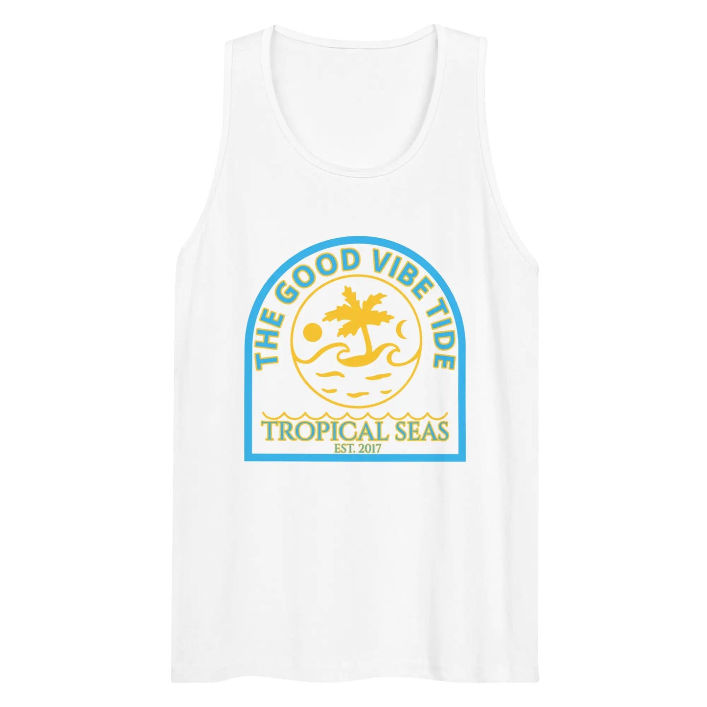 Premium Island Life Tropical Tank Top