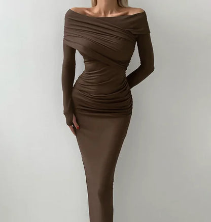 One-Shoulder Bodycon Dress for Women