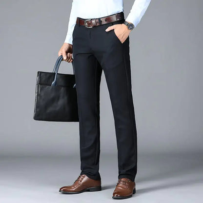 Casual Business Pants for Middle-aged Men