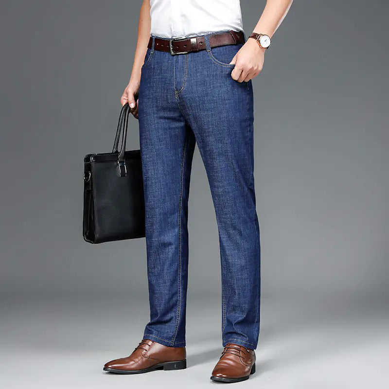 Fashion Casual Straight Leg Pants for Young Men