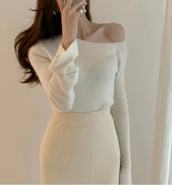 Slim Elegant Long Sleeve Sweater