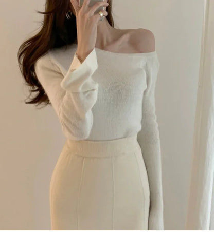Slim Elegant Long Sleeve Sweater