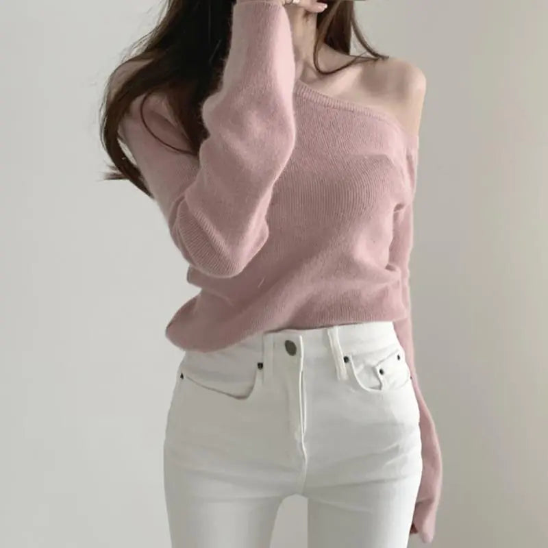 Slim Elegant Long Sleeve Sweater
