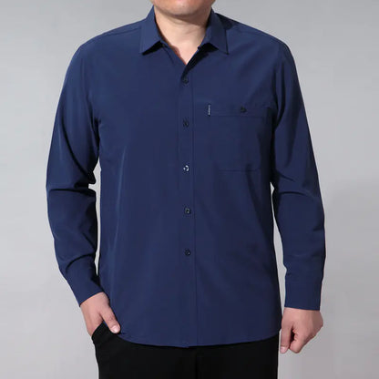 Summer Thin Long-sleeved Casual Shirts for Men