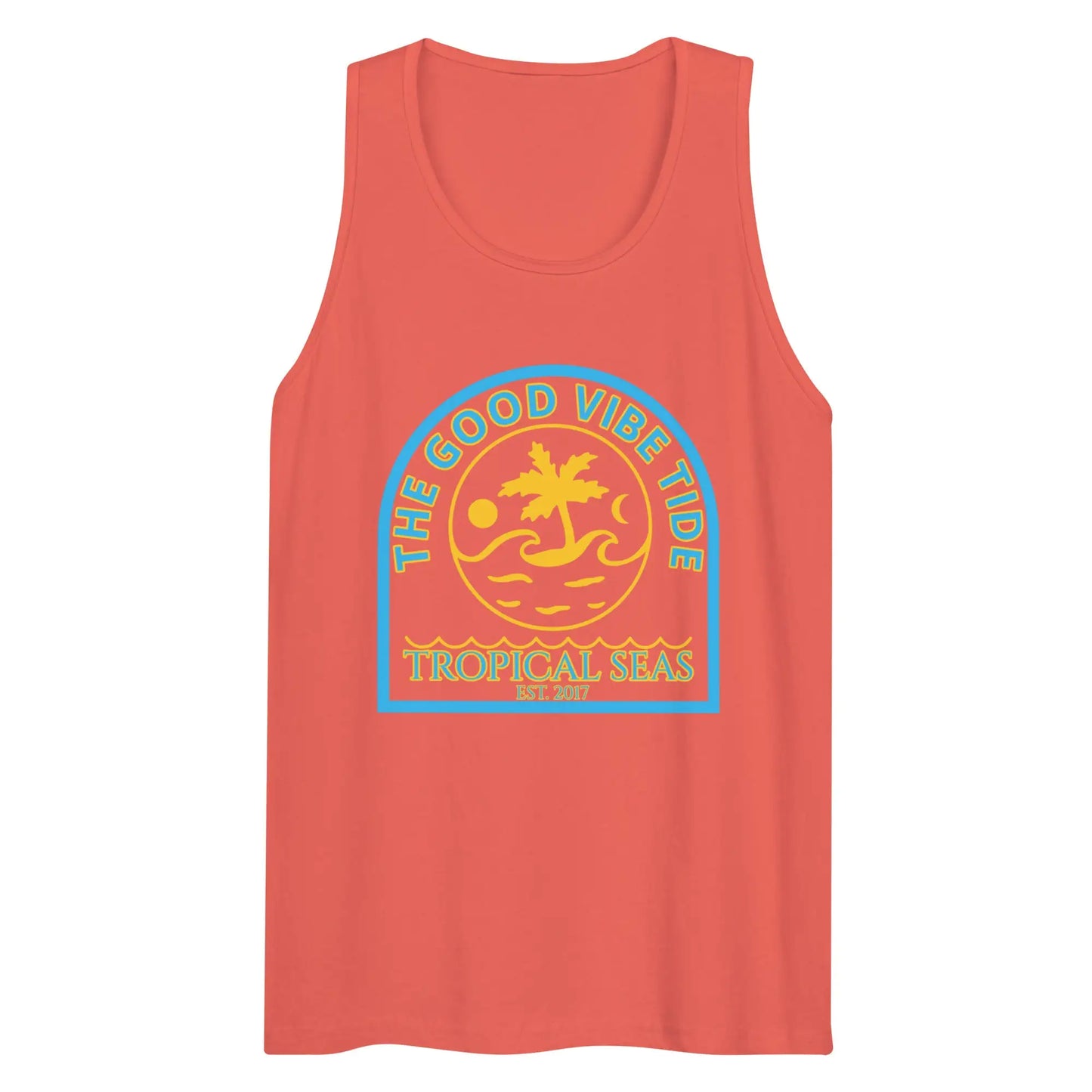 Premium Island Life Tropical Tank Top